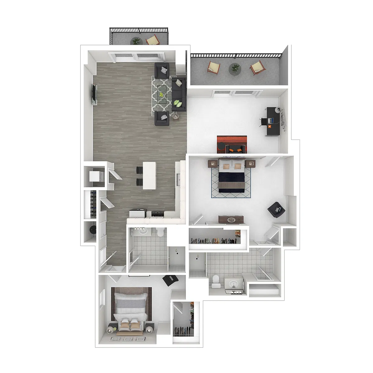 Floor plan Sandbridge - Den