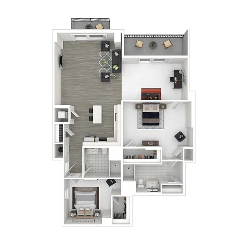Floor plan Sandbridge - Den