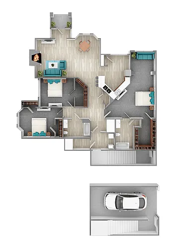 Floor plan C1T