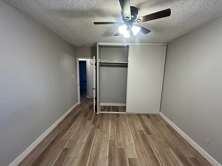 Second bedroom view with closet