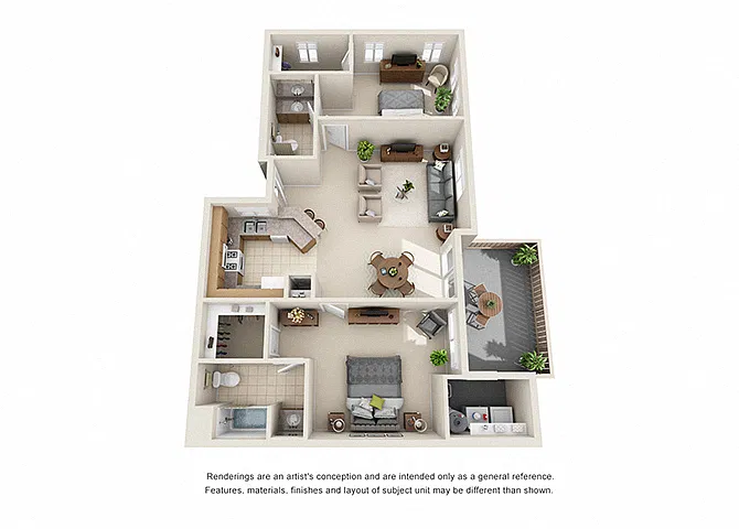 Floor plan Los Carneros