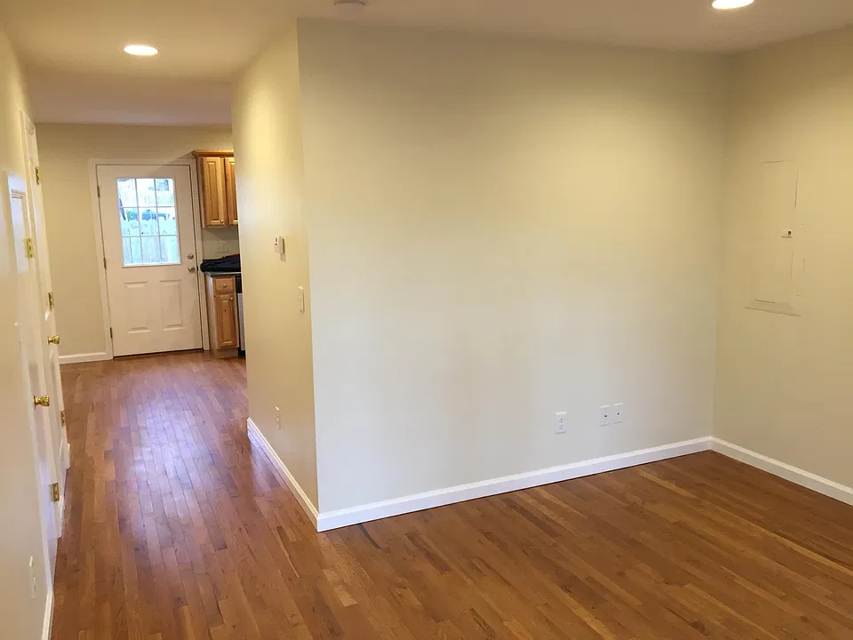Living Room and entrance to Kitchen area