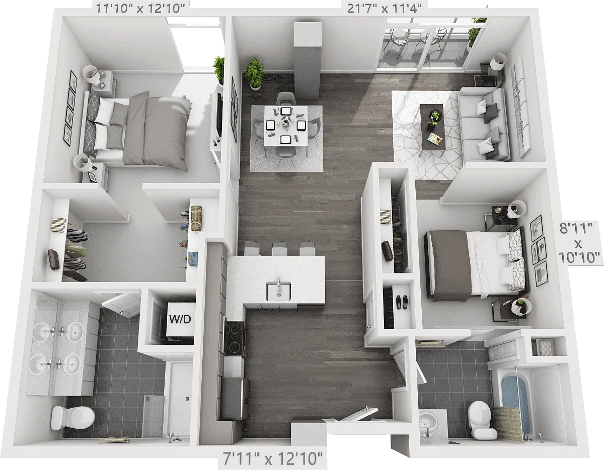Floor plan B4