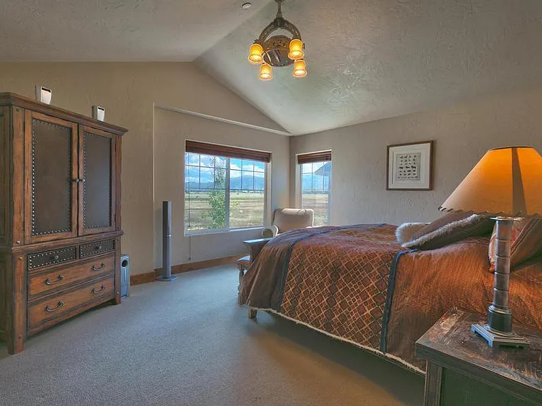 Oversized Master Suite's Bedroom with Views of Park City's Ski Resorts