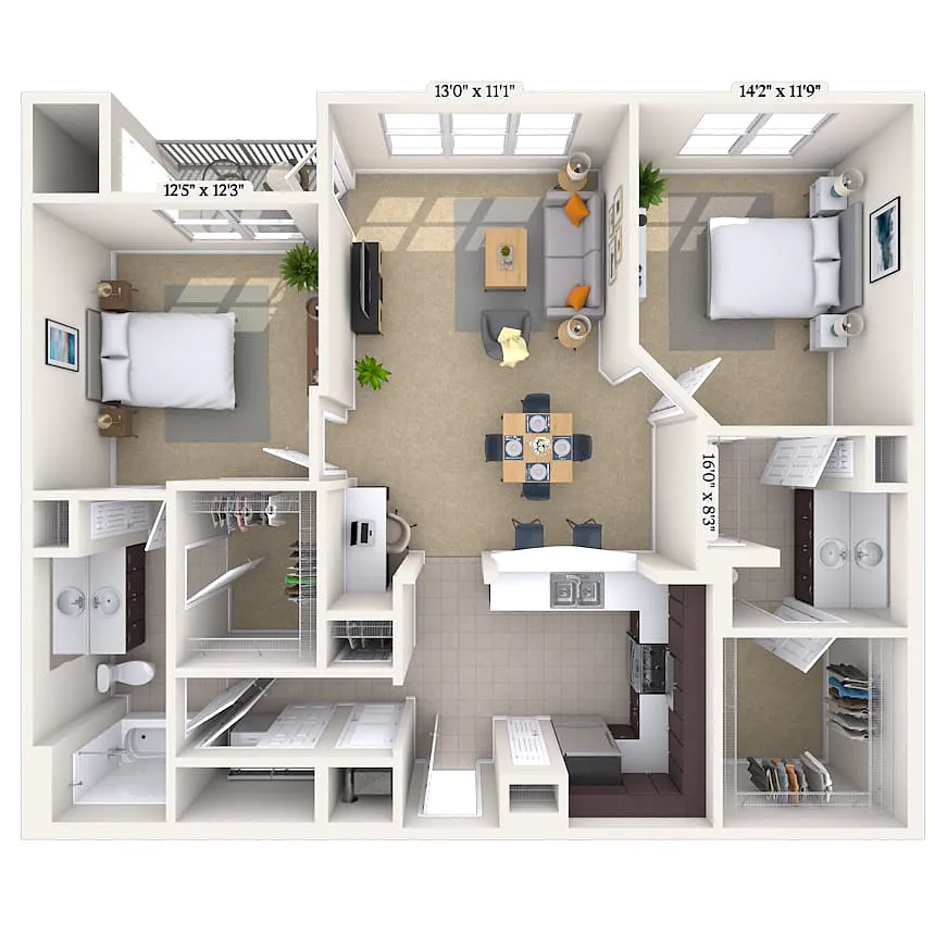 Floor plan Norman
