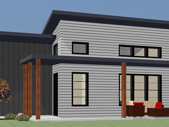 Mid-Century Modern Dark Exterior Option