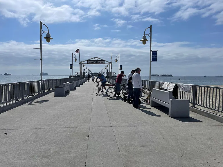 Take a walk out your door on to the Belmont Pier!
