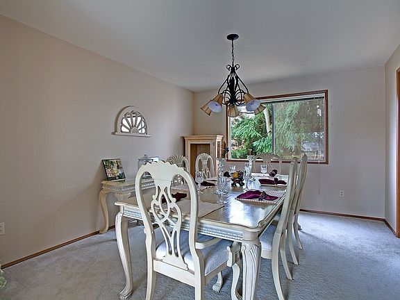 Elegant dining room with room for hutches
