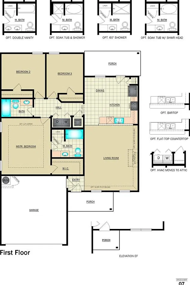 Pre-Leasing Now! Three Bedroom | Two Bath Home in East Village with Covered Back Porch — Photo 2