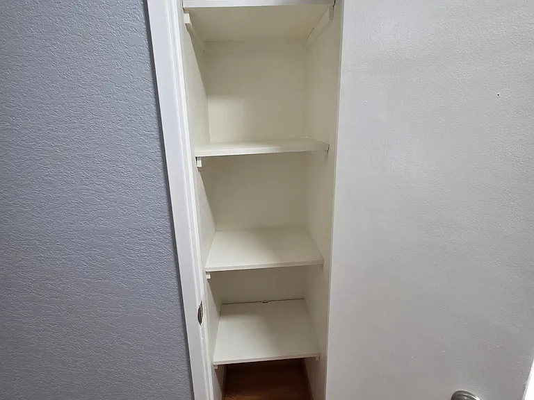 Hallway linen closet