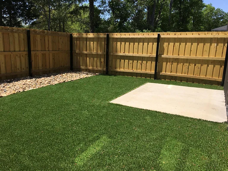 Privacy Fenced yard/patio