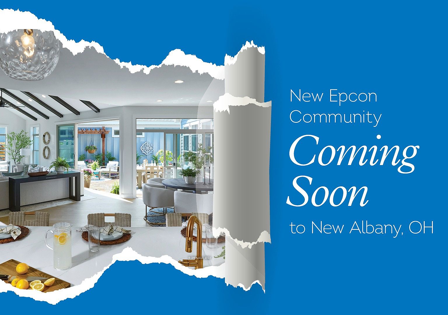 The Courtyards at Morse Circle by Epcon Communities Ohio in New Albany