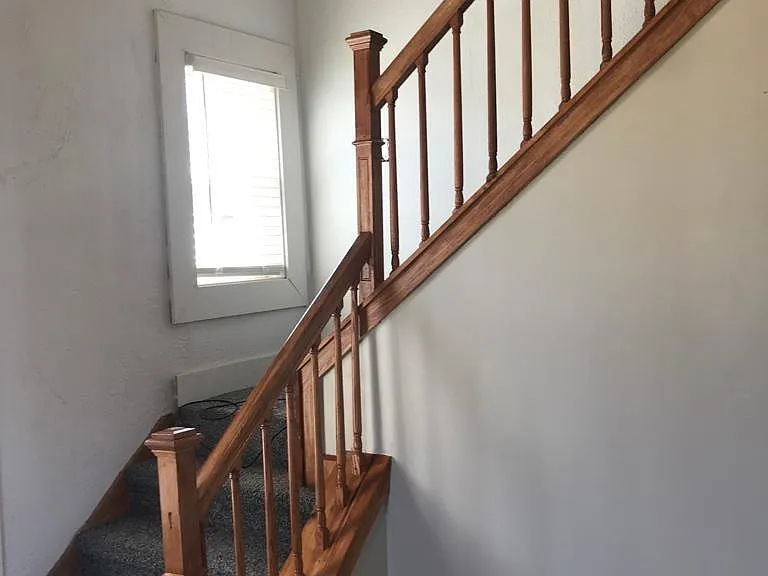 Staircase to upstairs Bedroom