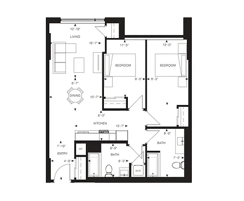 Floor plan 2E