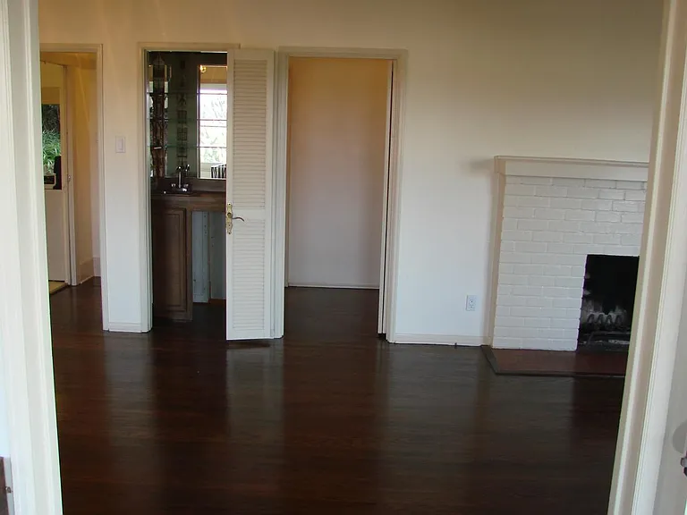 wet bar in living room