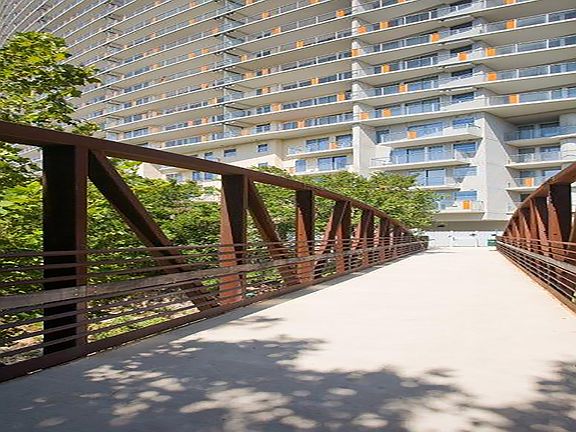 Our pedestrian bridge gives you direct access to Shoal Creek and Lady Bird Lake.