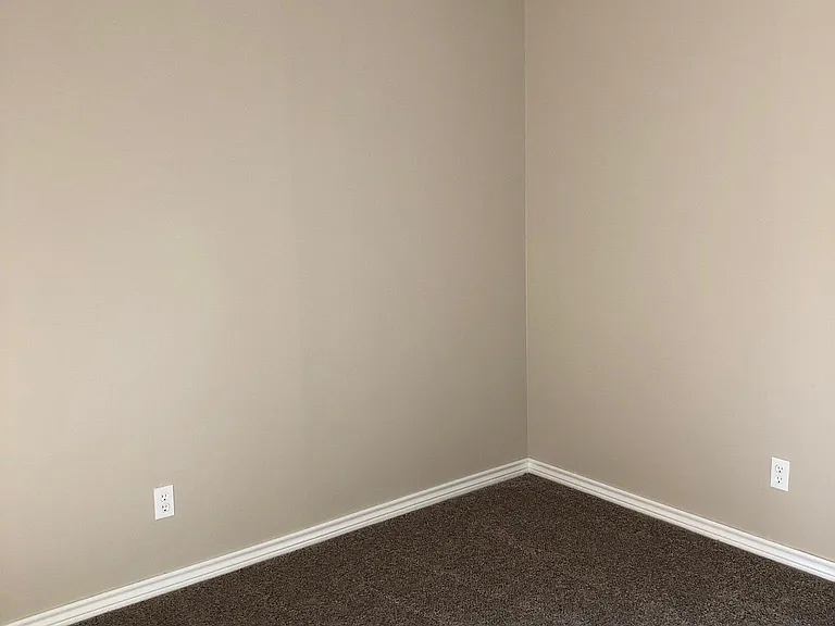 Bedroom- new ceiling fans and carpet