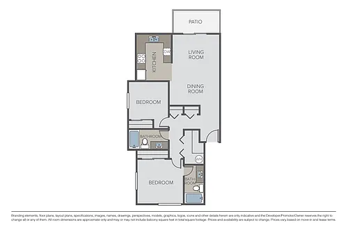 Floor plan Plan 2B