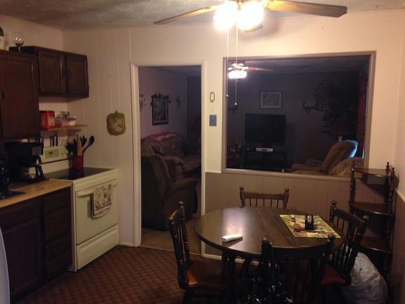 View from Kitchen to Living Room