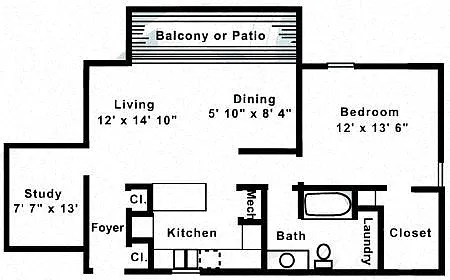 Floor plan The Aberdeen Executive