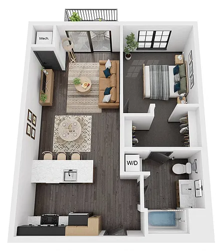 Floor plan Pine2 / 723