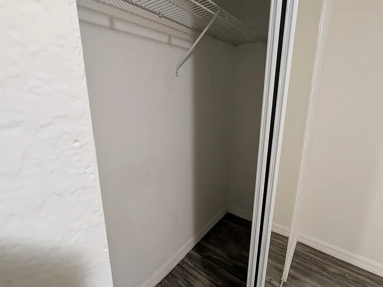 Closet in Bedroom #3; similar closets in all bedrooms
