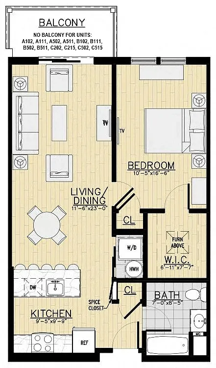 Floor plan B3