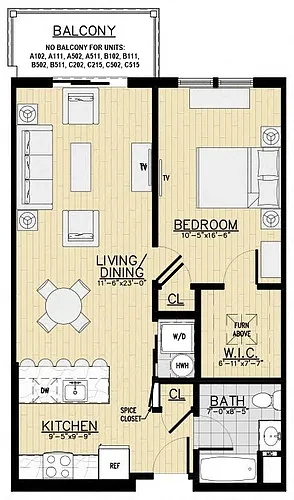 Floor plan B3