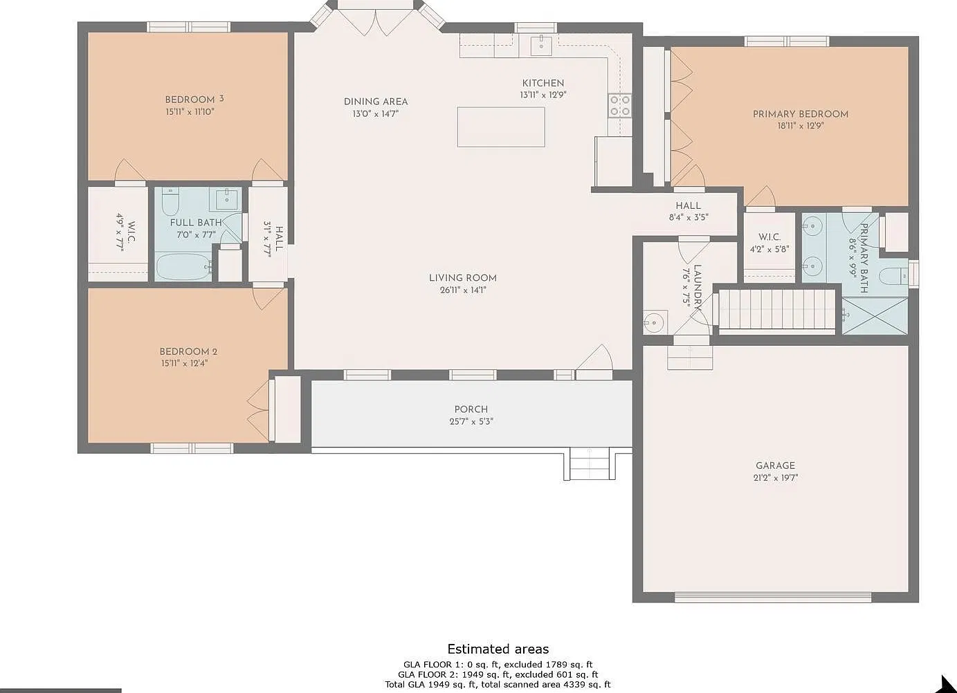 3 bed, 1800 sqft, $3,395 — Photo 3