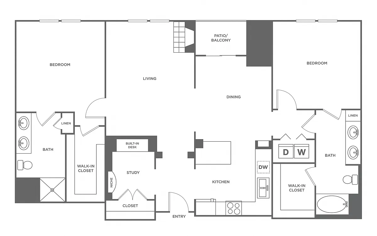 Floor plan Pike