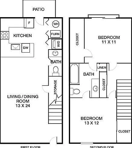 The Monument Floor Plan - 2D The Monument Floor Plan - 2D