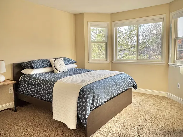 Bedroom #2: Large, south-facing, mountain views, attached/shared jack and jill bathroom