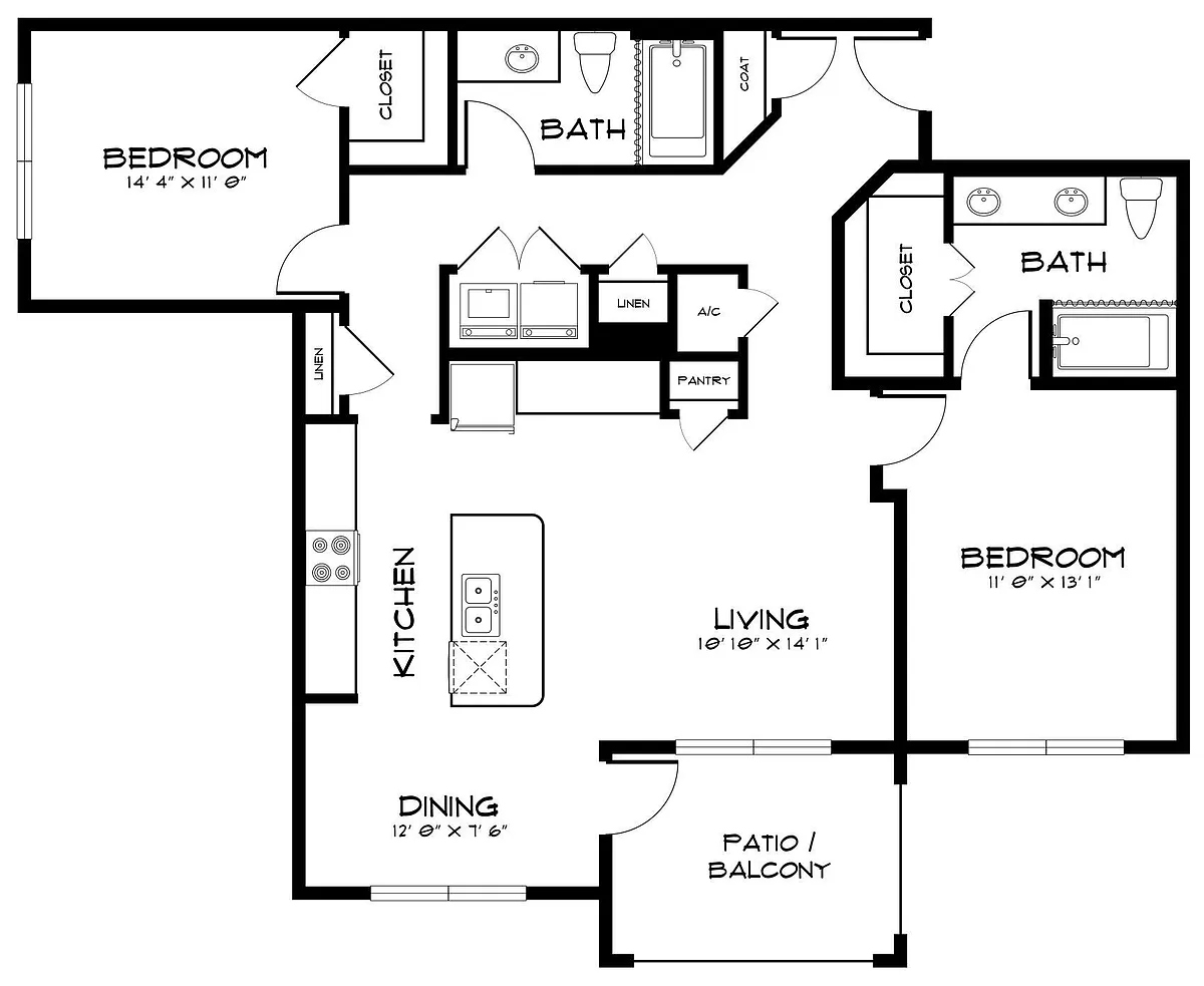 Floor plan B4