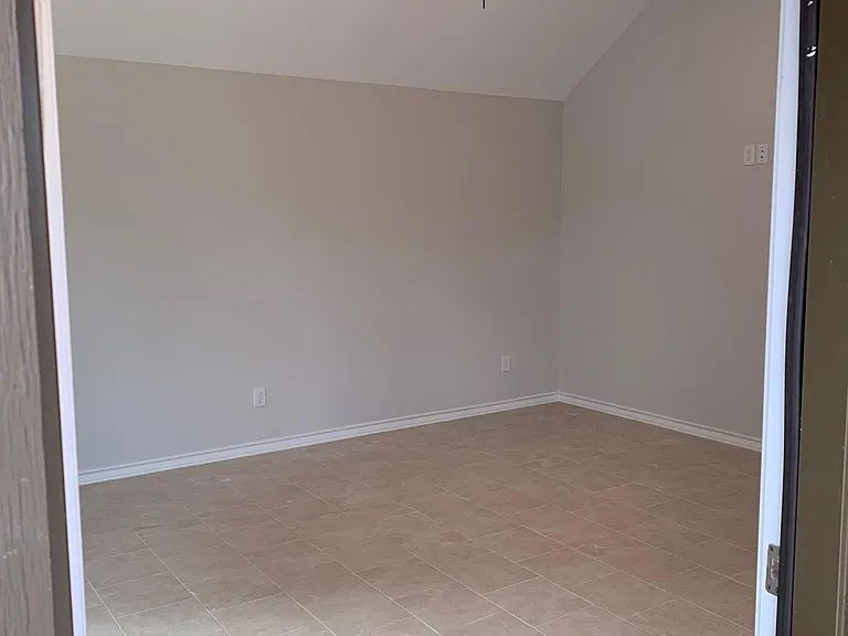 Living room from front door