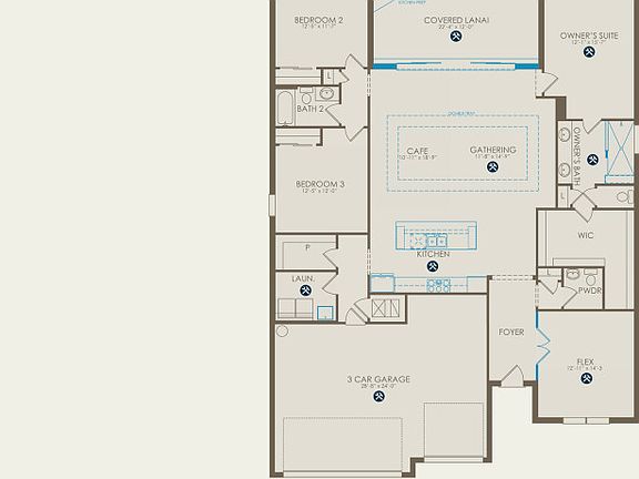 Ashby Floor Plan, Quick Move-in Home, Floor 1
