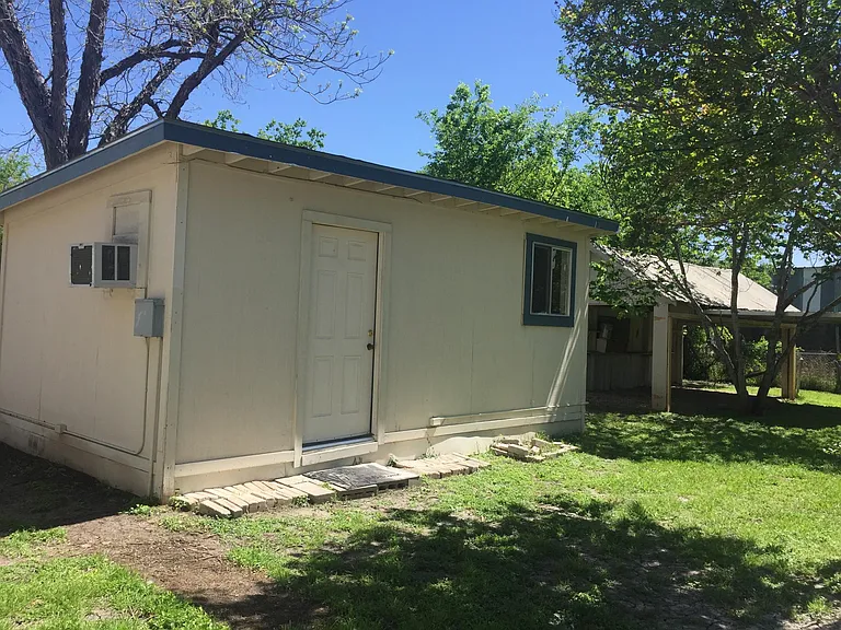 Back yard storage shed