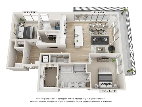 Floor plan The Barberry