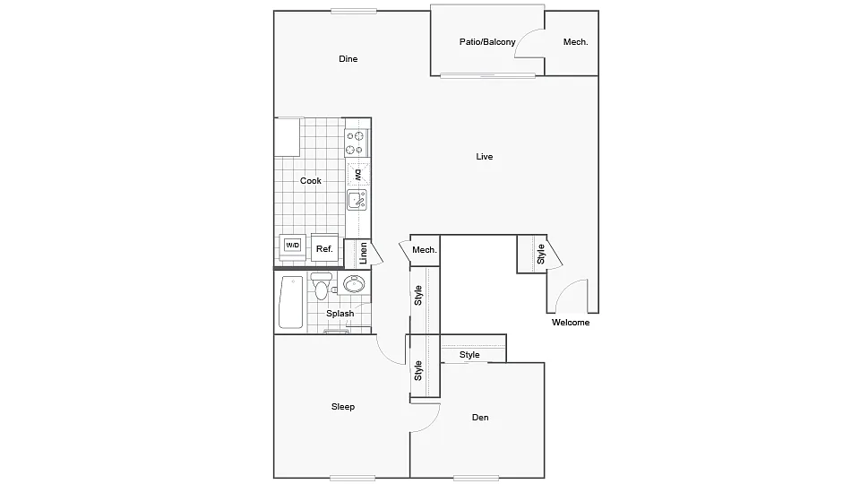Floor plan Alfred