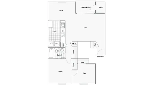 Floor plan Alfred