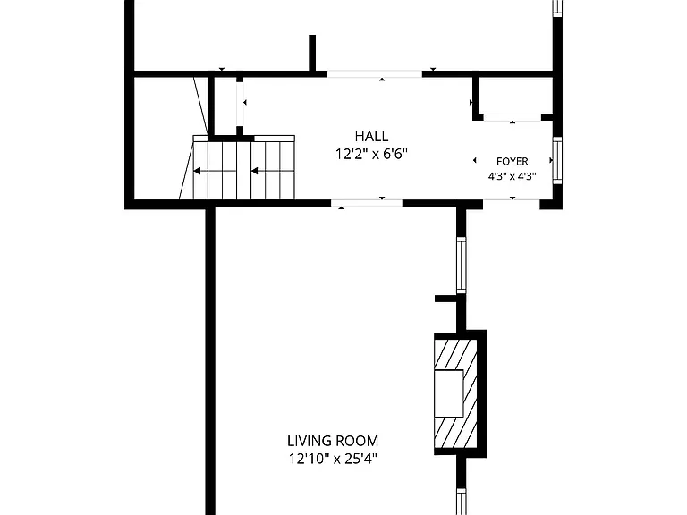 Main Level Floor Plan