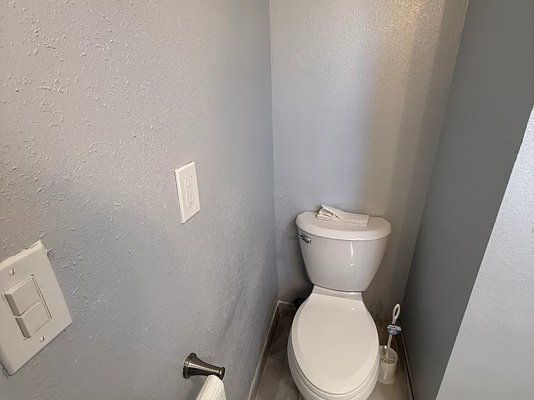 New toilet, new toilet paper holder