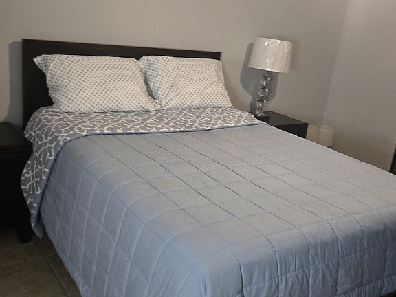 Bedroom with nightstand