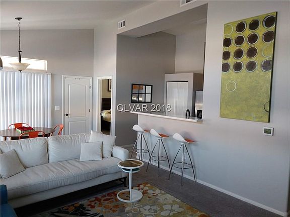 Kitchen & dining area from living room.