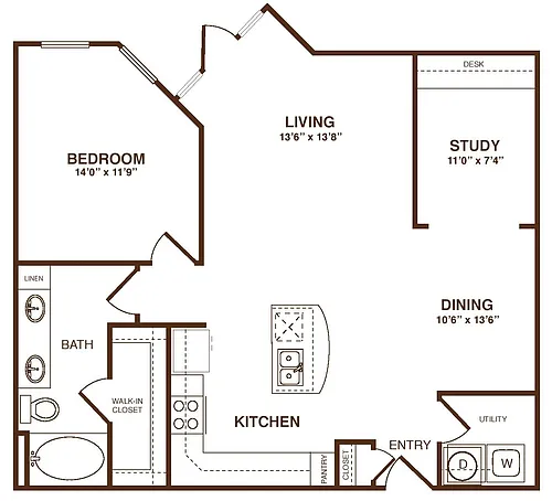 Floor plan The Exeter