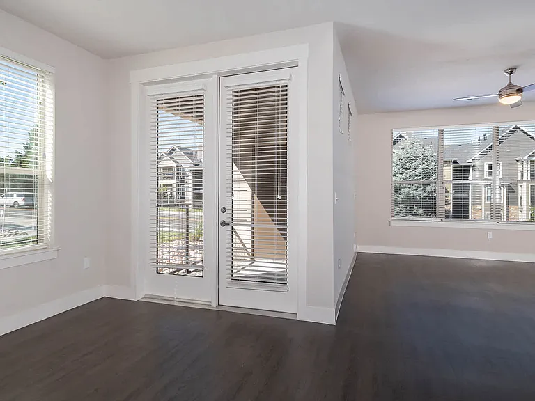 Living Room with Balcony and Hard Surface Flooring