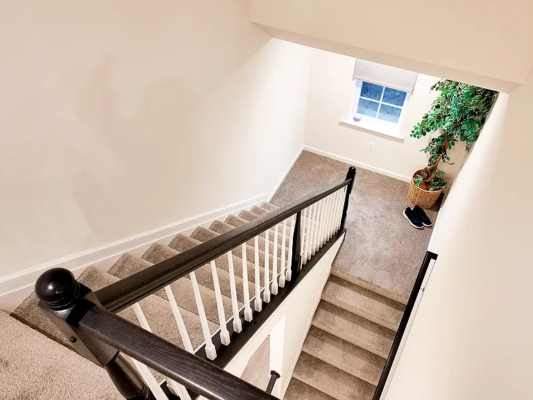 stairs to the main level