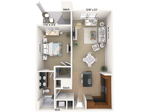 Floor plan A5-4-802-sq