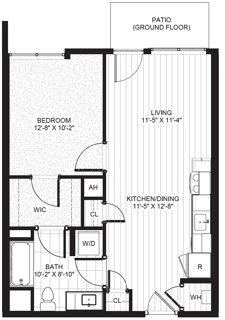 Floor plan A1M
