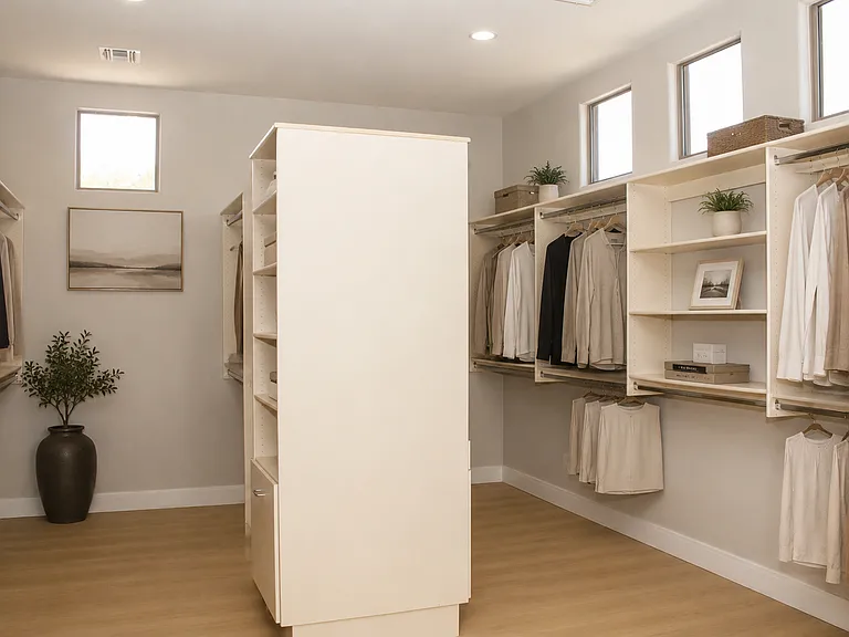 Primary Walk-In Closet-Virtually Staged