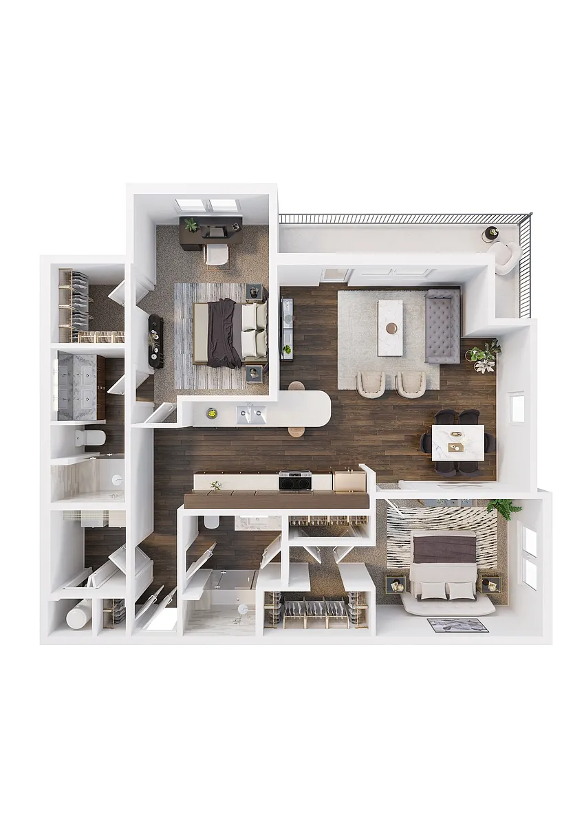 Floor plan B2